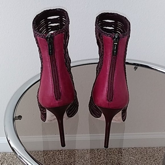 JIMMY CHOO BORDEAUX Kappa Sporty Calf Boot - Picture 2 of 8